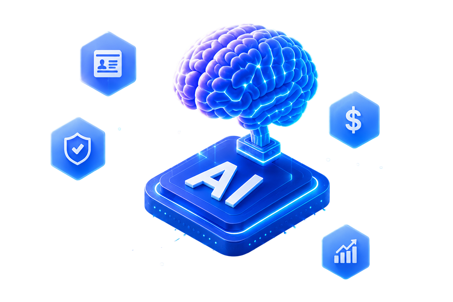AI brain illustration